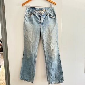 Levi's Blue Boot Cut Jeans Classic Style 517